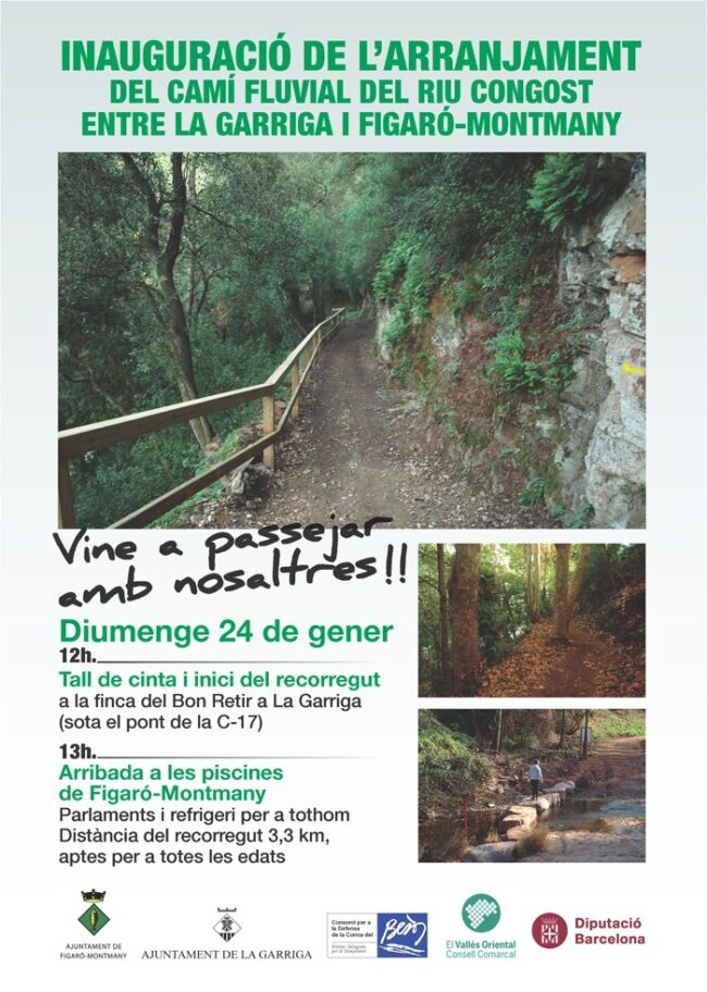 Camí fluvial La Garriga - Figueró